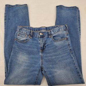 Old Navy Straight Leg Jeans Blue Boys 14 Husky